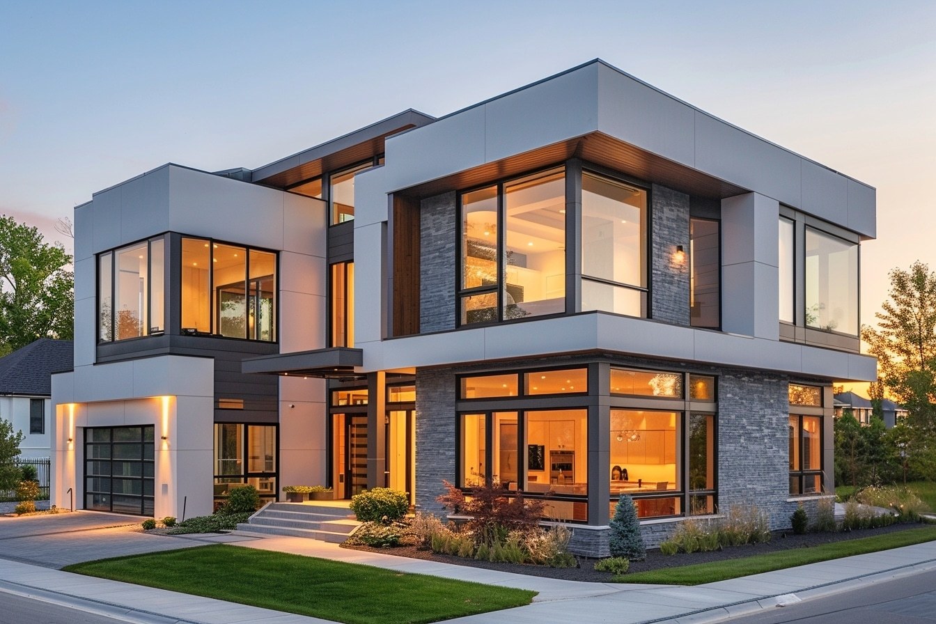 Comment un constructeur peut-il intégrer les dernières tendances de design dans une maison sur mesure ?